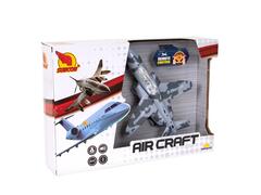 Avion de lupta cu telecomanda si lumini, Suncon, Gri