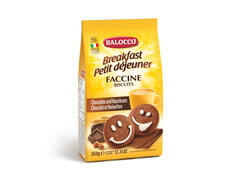 Biscuiti Cu Cacao & Alune Faccine Balocco 350 G