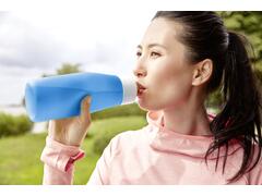 Recipient apa pentru copii TEFAL Squeeze K3200312, 0.6 L, inox, Albastru