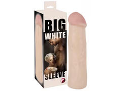 Prelungitor Penis Sleeve Big White