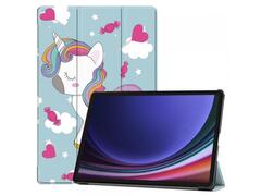 Husa pentru Samsung Galaxy Tab S10+ / Tab S9 FE+ / Tab S9+ Techsuit FoldPro Unicorn (Multicolor)