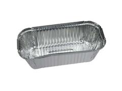 Set 2 forme pentru cozonac, aluminiu, 32x16.3x8.3 cm, Argintiu