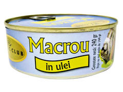 Macrou in ulei Baltic Club, 240 g