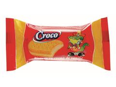 Croco biscuiti cu crema vanilie 32g