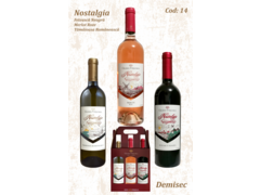 NOSTALGIA FETEASCA NEAGRA, MERLOT ROZE, TAMAIOASA ROMANEASCA