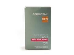 Fiole Cu Acid Hialuronic Pentru Barbati Gerovital Men 10X2 ML