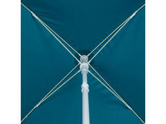 UMBRELĂ RECTANGULARĂ PLAJĂ 1 LOC UPF 50+ - PARUV 125 ALBASTRU