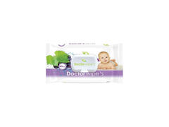 Servetele umede Doctor Wipe's Grape, 60 bucati