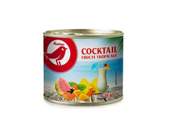 Compot cocktail fructe tropicale Auchan 425 g