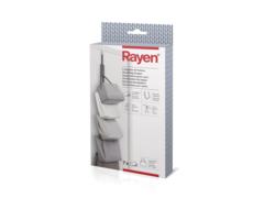 Umeras multifunctional pentru usa Rayen, poliester, Gri