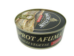 Sprot afumat in ulei Baltic Club, 240 g