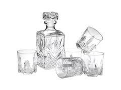 Set decantor si 6 pahare Selecta Bormioli, sticla, Transparent