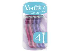 Aparate de ras de unica folosinta Venus 3 Colors, pachet de 4