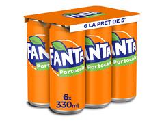 Fanta Portocale 0.33L doza