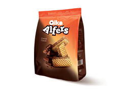 Napolitane Alka Alfers neglazurate cu crema (74,5%) de cacao 180g