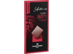 CIOCOLATA NEAGRA CU 80%CACAO CARREFOUR SELECTION 80G