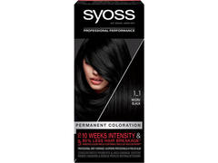 Vopsea Pemanenta Syoss Color Baseline 1-1 Negru, 115 Ml