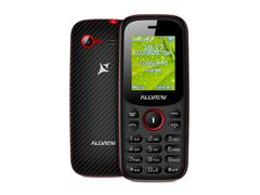Telefon mobil Allview L802, Dual Sim, 2G, Negru / Rosu