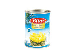 Ananas Bucati 565 G Bitar