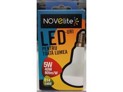 Bec LED tip spot R50 Novelite, 5 W, soclu E14, 3000 K