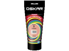 Pigment super concentrat Oskar, interior, pentru vopsea lavabila, caramiziu,180 ml