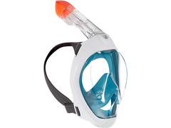 Mască snorkeling la suprafață Easybreath 500 Turcoaz Adulți  - M / L