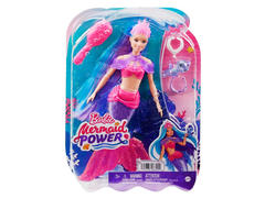 Papusa Barbie Mermaid Power, Sirena cu accesorii