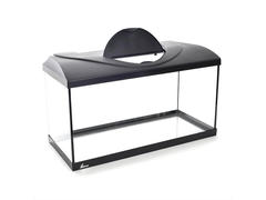 Acvariu din sticla Diversa LED 80 Negru 80x35x40cm