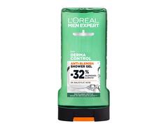 Gel De Dus Anti-Imperfectiuni L'Oréal Paris Men Expert Derma Control Pentru Barbati, Corp, Par, Fata Si Barba, Reduce Imperfectiunile De Pe Corp, 300 Ml