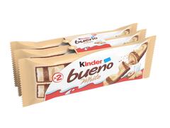 Kinder Bueno alb pachet 3 x 39 g