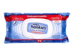 Wet Hankies Clean and Refresh Antibacterial servetele umede 72 bucati