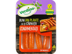 Carnati vegani tip merguez Verdino, 200 g