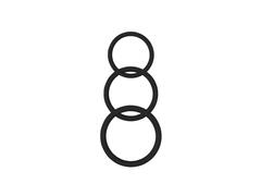 Set inele penis Rosy Magnum Force LUX19774