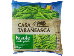 Fasole verde pastai taiata congelata Casa Taraneasca 1000g