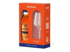 Brandy Metaxa 7* 38% alc. 0.7L +1 pahar