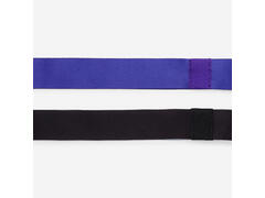 Set de 2 bentițe subțiri sport Negru-Verde Fete