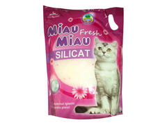 Asternut pisici silicat fresh 8 l Miau Miau