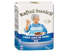 Raftul Bunicii Faina alba tip 000, 1 kg