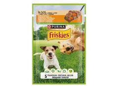 Friskies Adult Dog Pui&Morcovi 26X85G In Sos