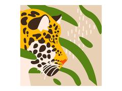 Servetele AMUR LEOPARD 33x33 cm