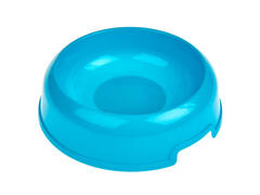 Castron pentru caini si pisici Auchan, 19 x 19 x 5.5 cm, diverse culori