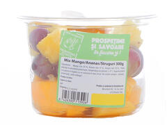 Mix Mango/Ananas/Struguri 300g