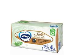 Zewa Softis Natural Soft servetele faciale 4 straturi 80 bucati