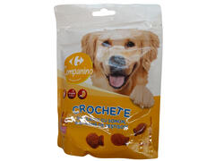 Crochete suculente cu somon pentru caini Carrefour Companino 100g