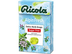 Dropsuri din plante Alpin Fresh Ricola 40 g