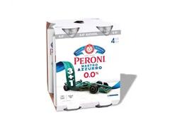 Bere blonda Peroni, fara alcool, 4 bucati x 0.5L