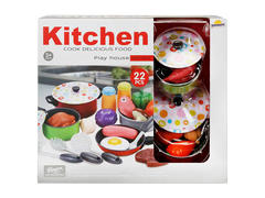 Set de gatit, Sunman Little Chef, 22 piese