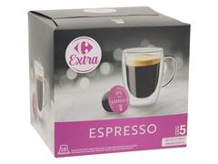 Capsule De Cafea Carrefour Extra Espresso ,Intensitate 5, 16 Capsule, 96G