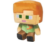 Jucarie plus Minecraft Alex, 16 cm, Multicolor