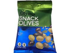 Mix masline kalamata si masline verzi fara samburi cu ierburi 70g, Olymp Snack
